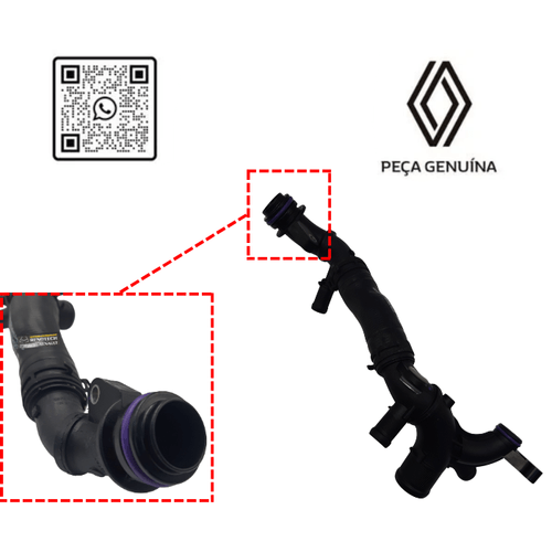 RN 77334R 210477334R TUBO AGUA -VER PE€A FISICA-  1.0 12V H5D - 3 -2-